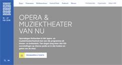 Desktop Screenshot of operadagenrotterdam.nl